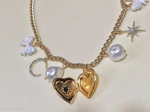 Gold Charm Necklace - Anti-Tarnish